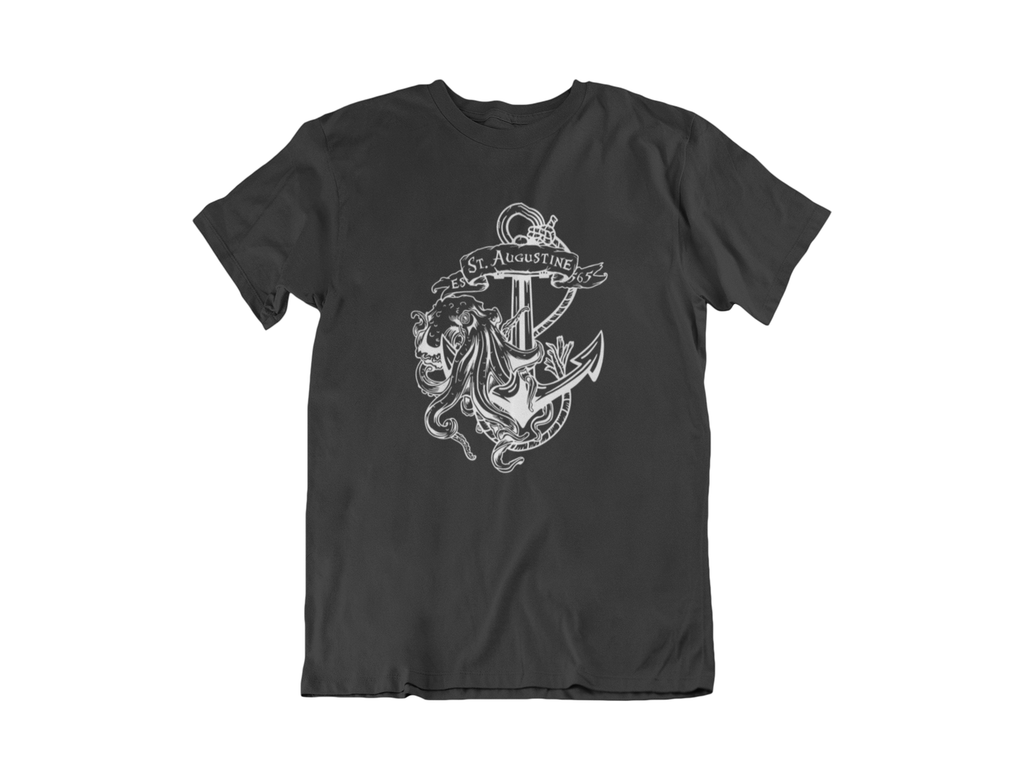 Kraken & Anchor - Adult Unisex Crew Neck T-Shirt