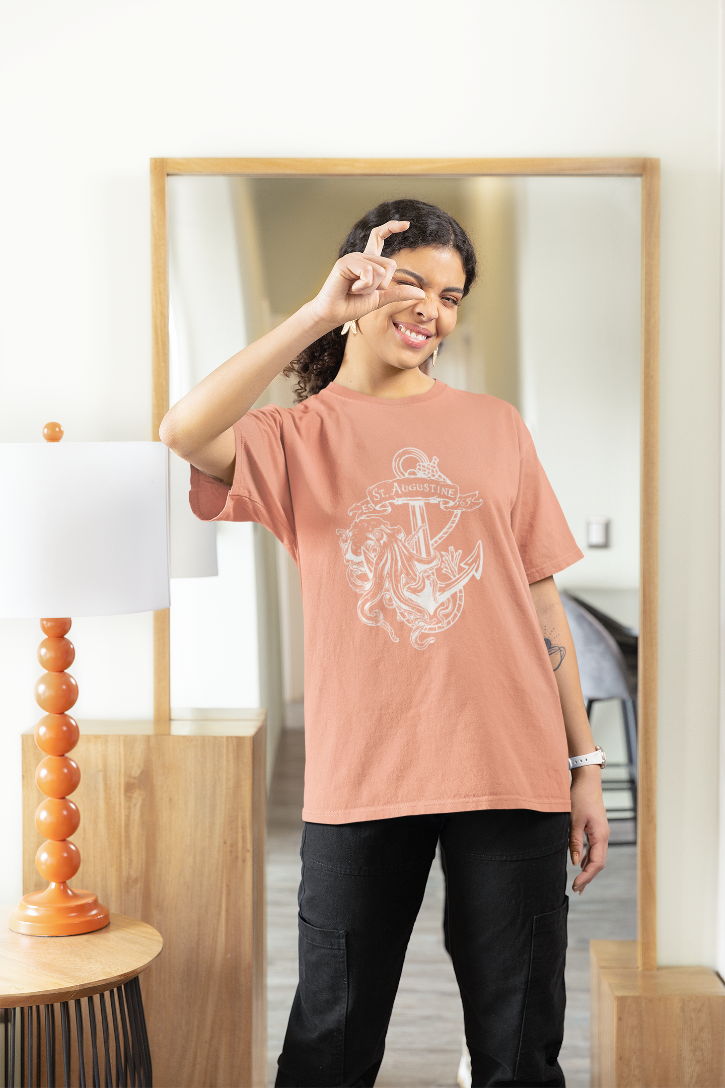 Kraken & Anchor - Adult Unisex Crew Neck T-Shirt