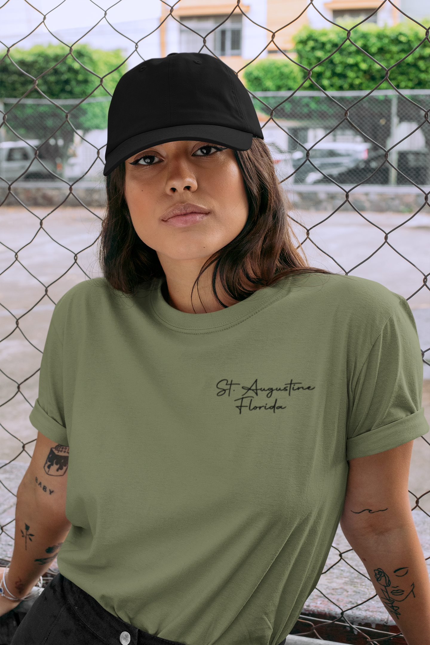 Small signature - Adult Unisex Crew Neck T-Shirt