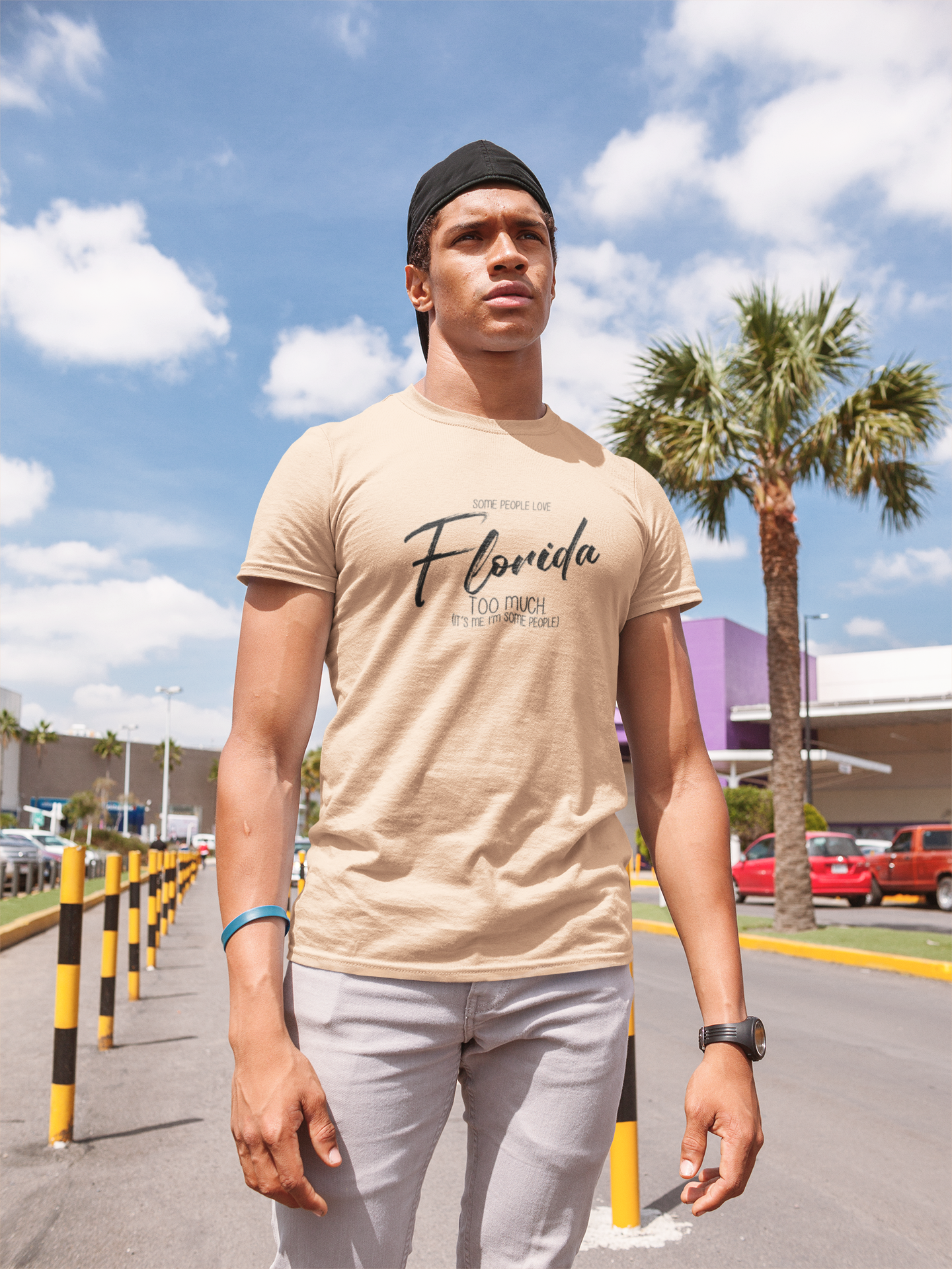Some People Love Florida Too Much! - Adult Unisex Crew Neck Shirt