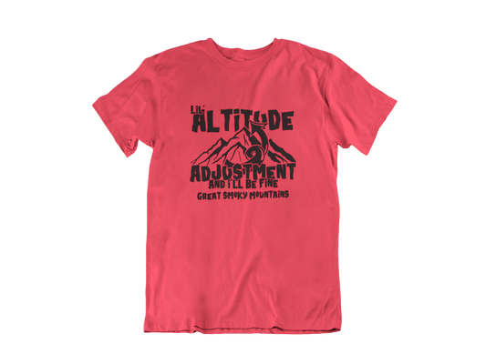 Altitude Adjustment - Adult Unisex Crew Neck T-Shirt