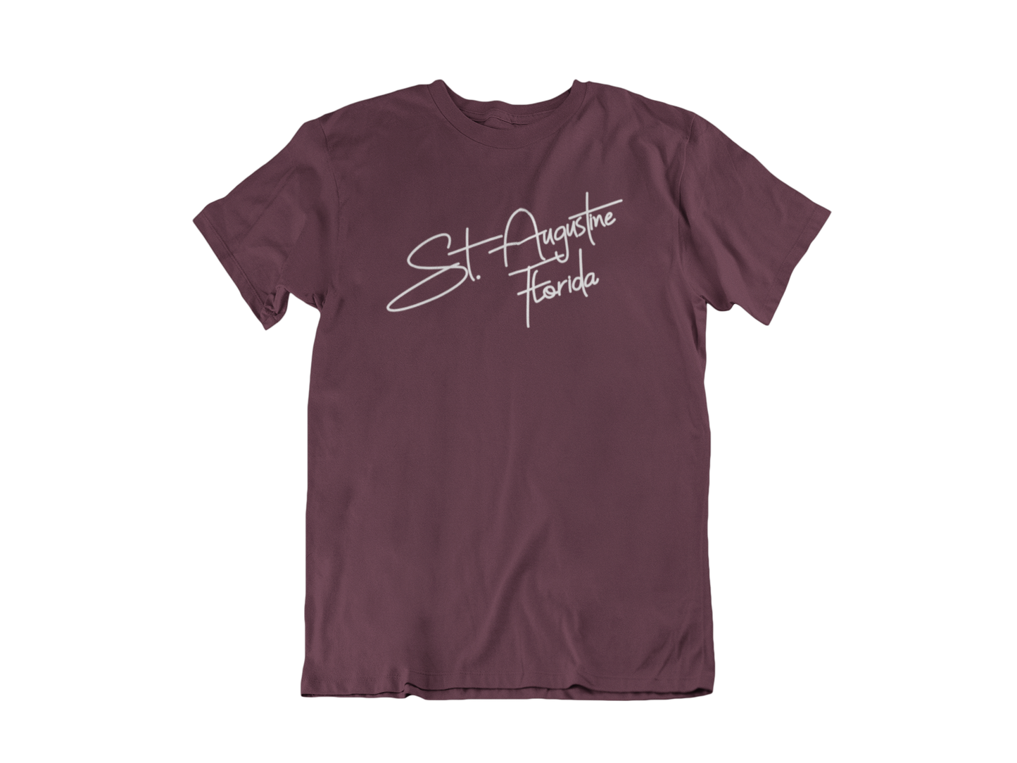 St Augustine Autograph - Adult Unisex Crew Neck Shirt