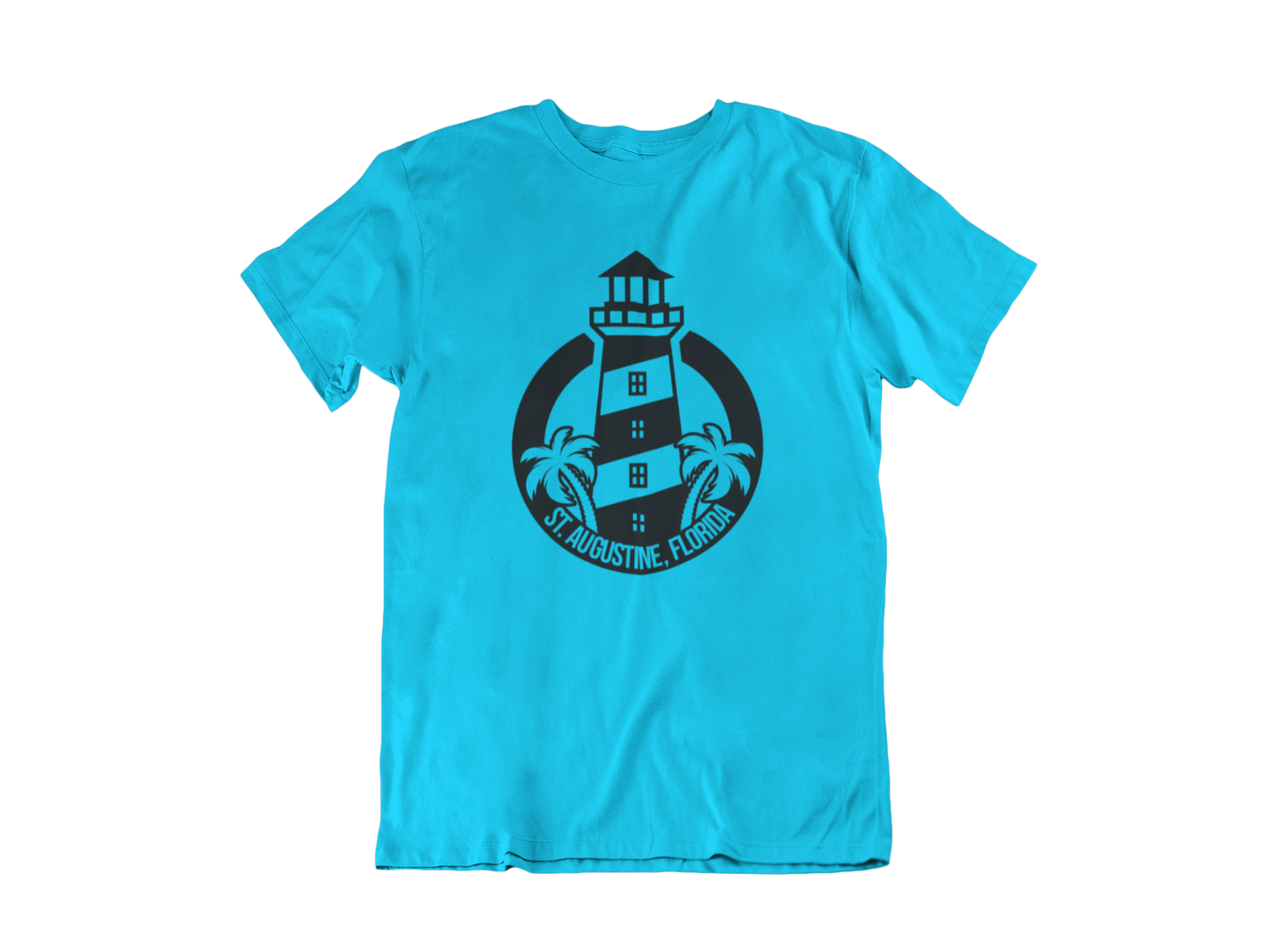 St Augustine Lighthouse - Adult Unisex Crew Neck Shirt