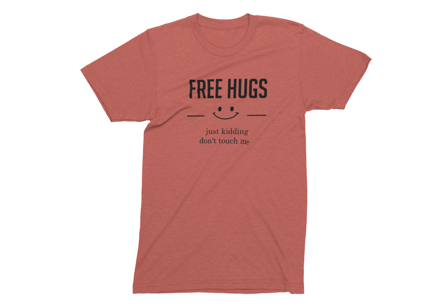 Free Hugs - Adult Unisex Crew Neck T-Shirt