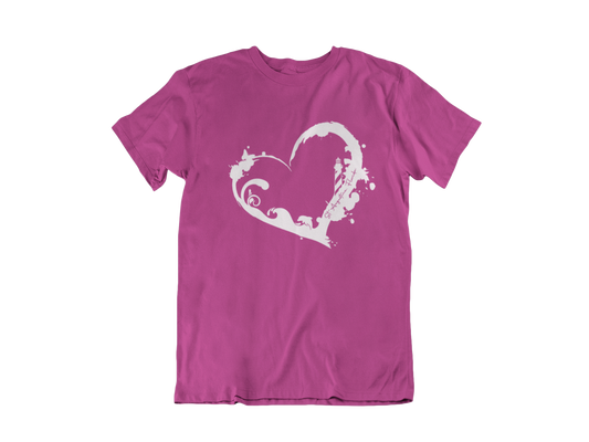 Heart St Augustine - Adult Unisex Crew Neck T-Shirt