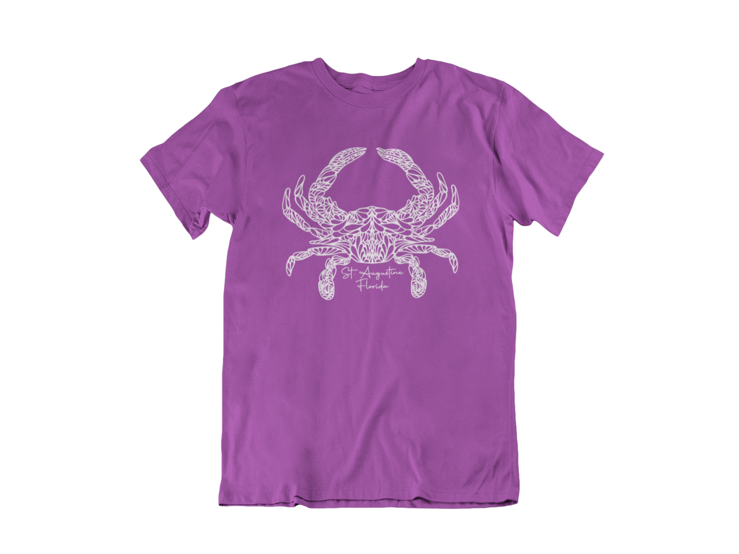 Paisley Crab - Adult unisex crew neck T-Shirt