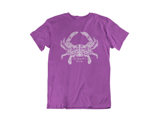 Paisley Crab - Adult unisex crew neck T-Shirt