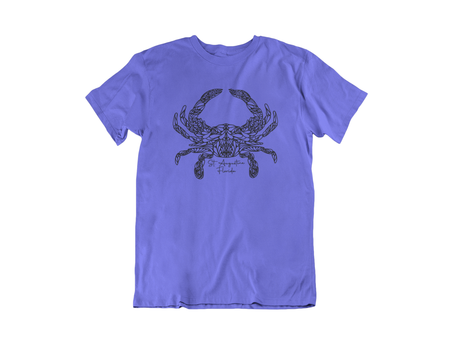 Paisley Crab - Adult unisex crew neck T-Shirt