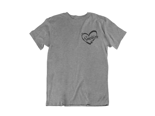 Love Smokies (Left Chest) - Adult Unisex Crew Neck T-Shirt