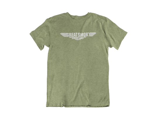 Top Gun Great Smoky Mountains - Adult Unisex Crew Neck Shirt