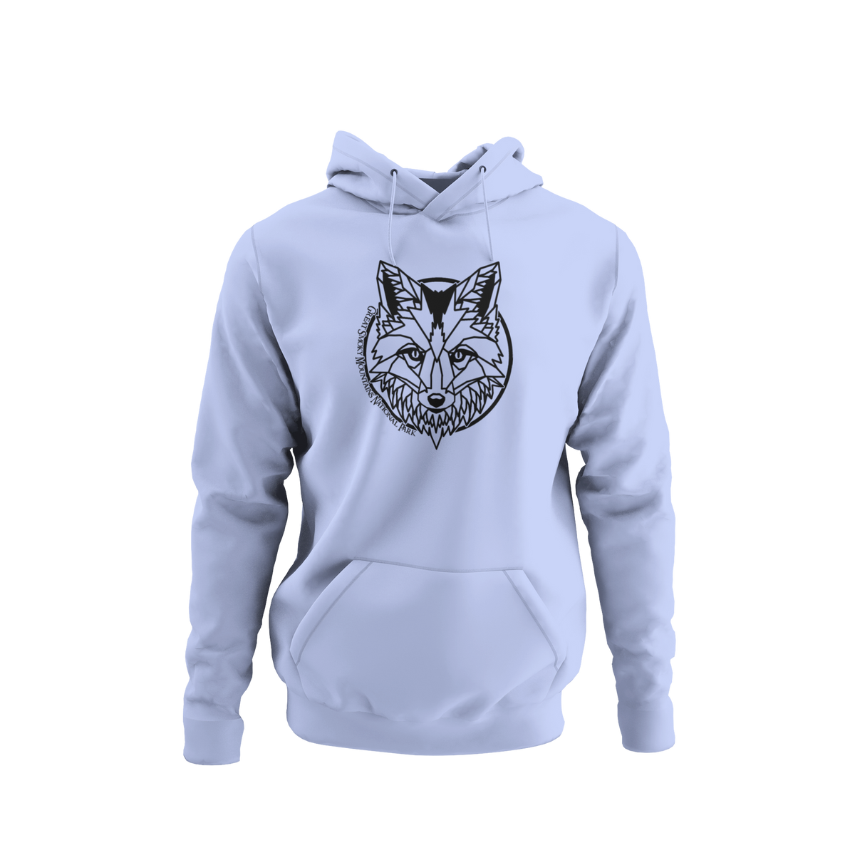 Abstract Wolf - T-Shirt, Hoodie or Sweatshirt.