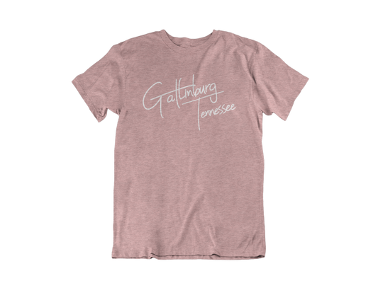 Gatlinburg Autograph - Adult Unisex Crew Neck Shirt