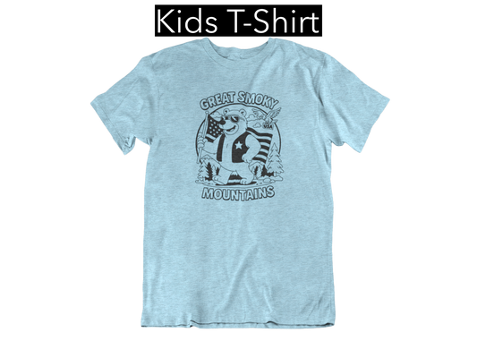USA Bear - Youth T-Shirt