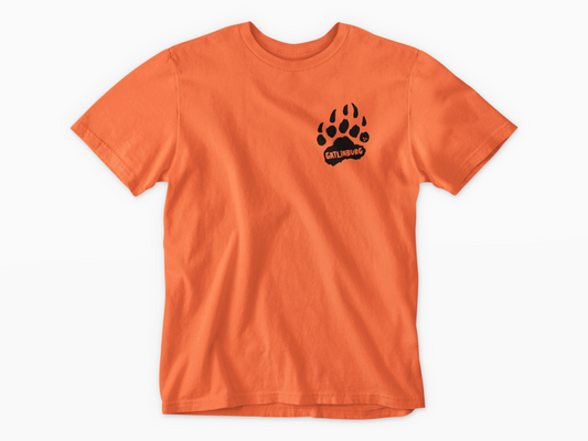 Paw Print (Left Chest) - Adult Unisex Crew Neck T-Shirt