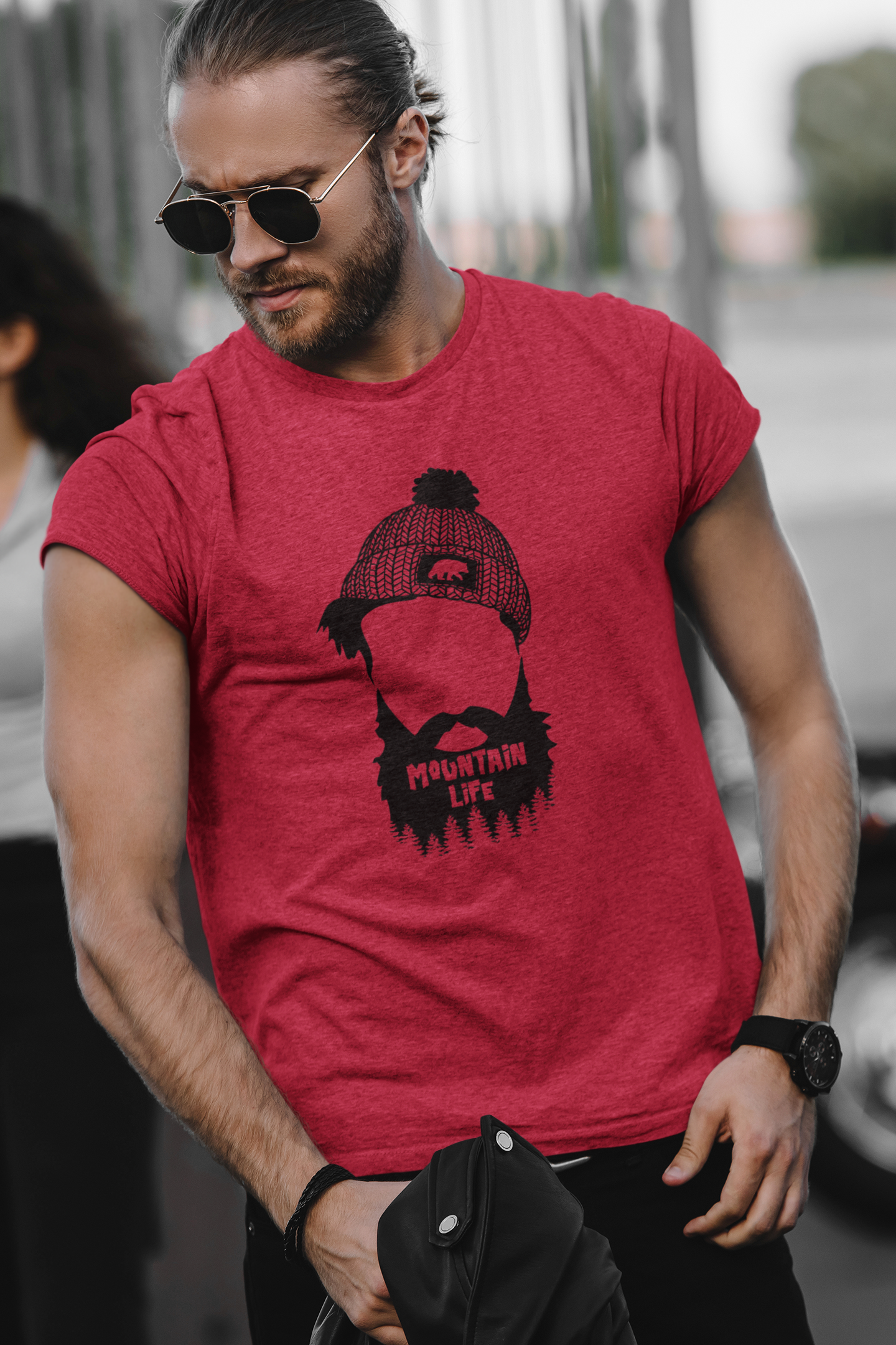 Mountain Man - Adult Unisex Crew Neck T-Shirt