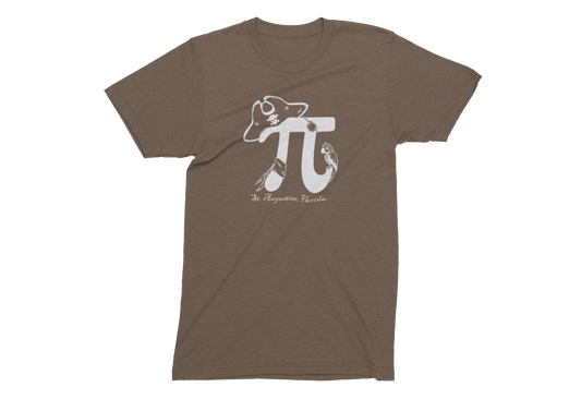 Pi-rate (Pirate) - Adult Unisex Crew Neck T-Shirt