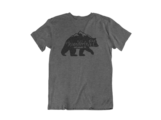 Wanderlust - Great Smoky Mountains - Adult Unisex Crew Neck T-Shirt